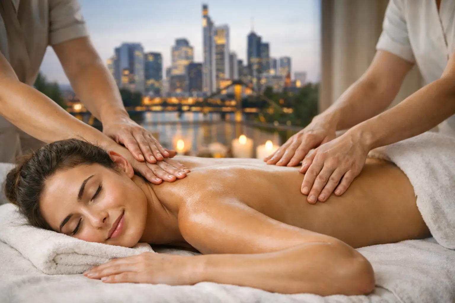 4 Hand Massage Frankfurt richtig genießen