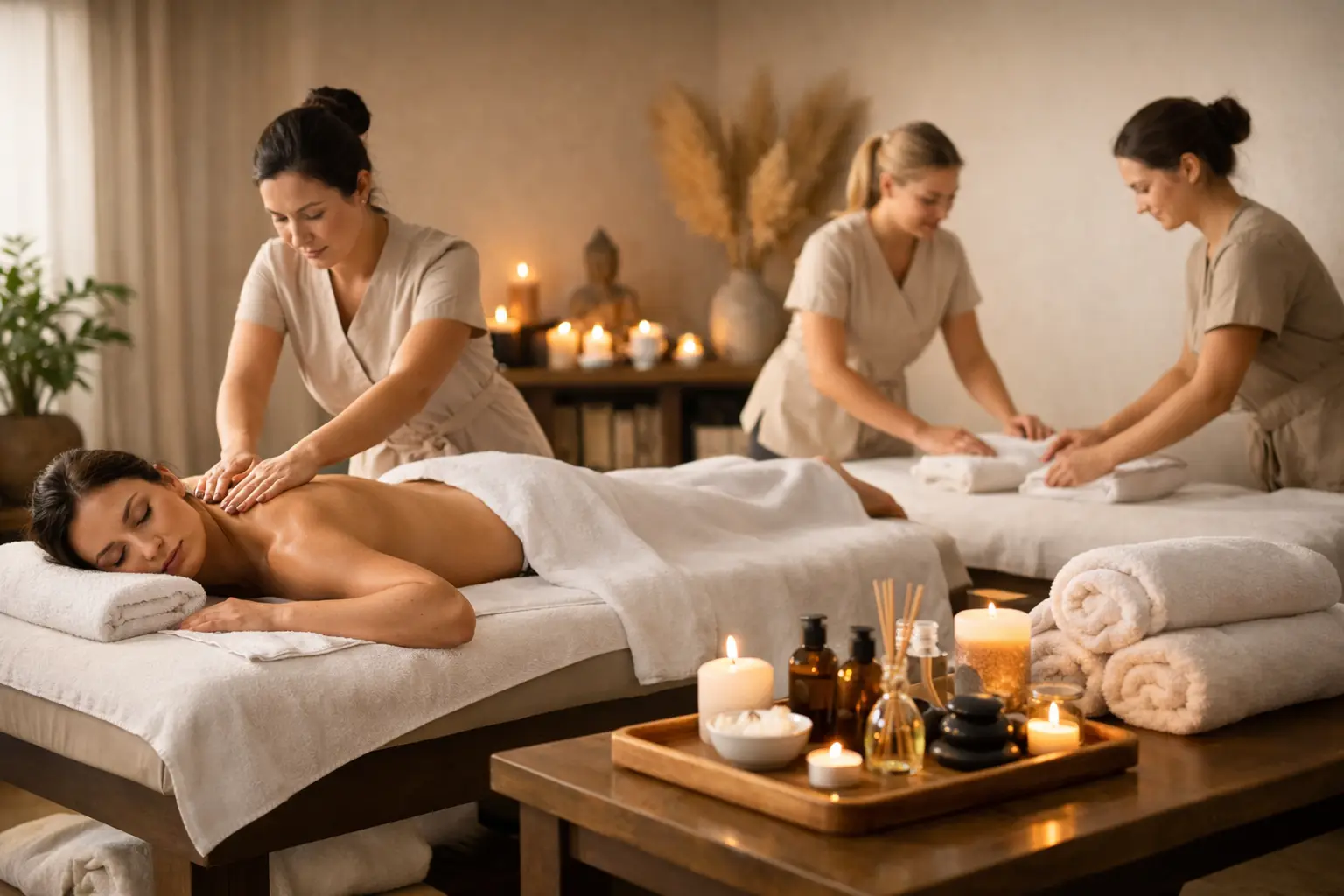 Body to Body oder 4 Hand Massage?