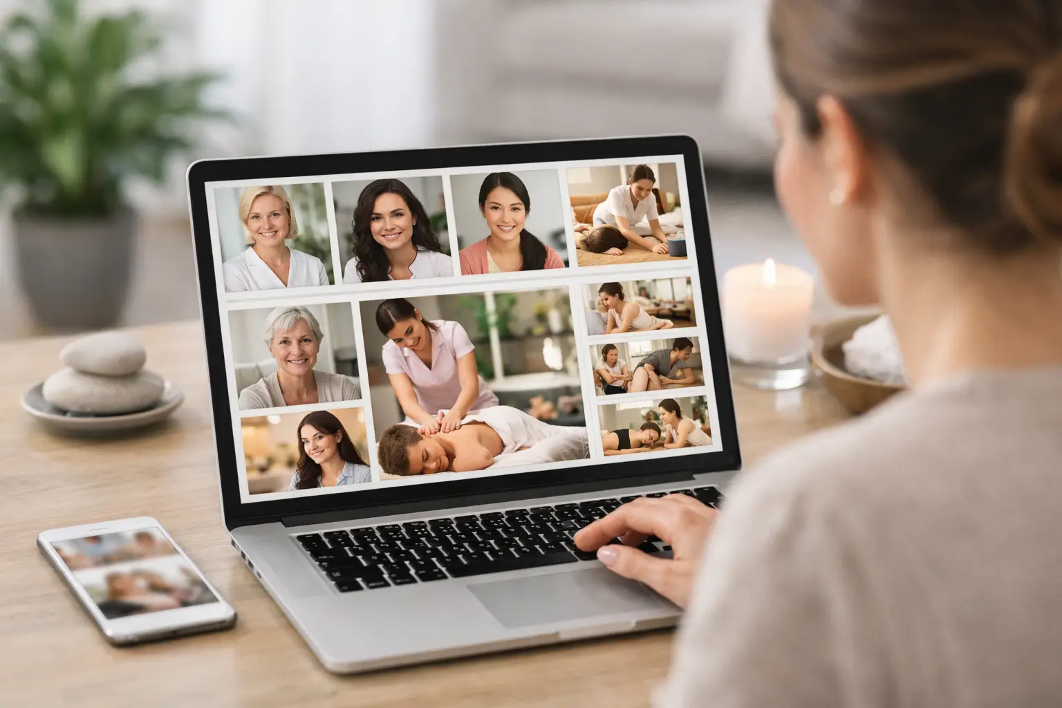 Die richtige Masseurin online auswählen