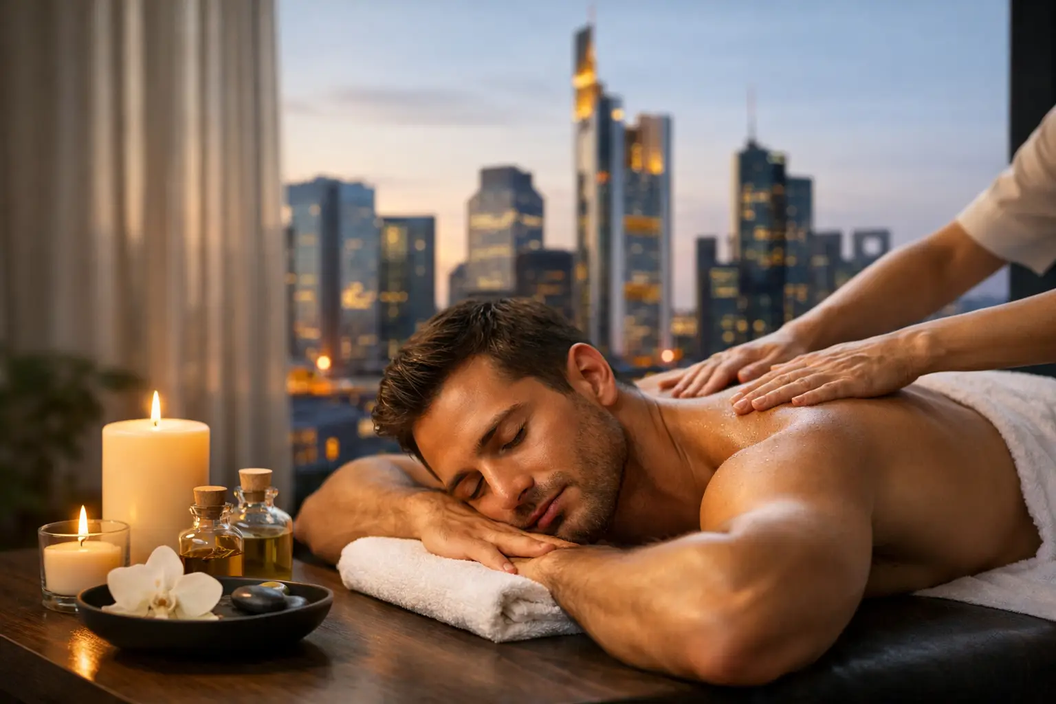 Private Herrenmassage Frankfurt diskret buchen