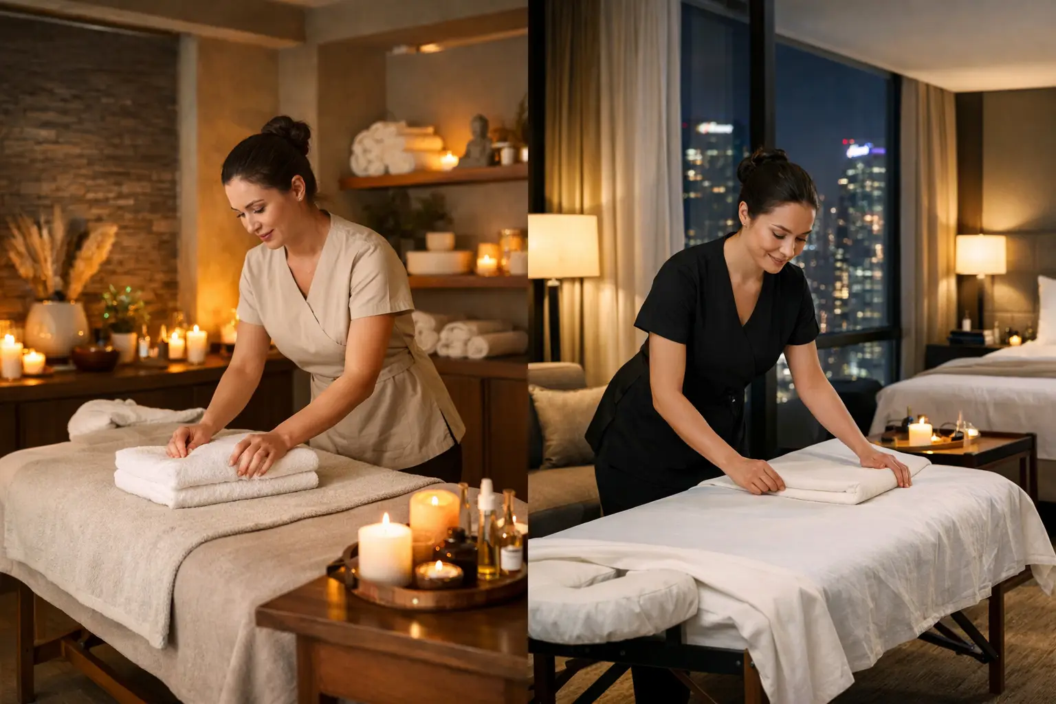 Studio oder Hotel Massage: Was passt besser?