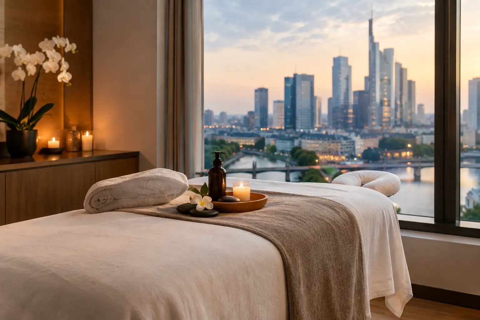 Bewertung privater Massagesuiten in Frankfurt