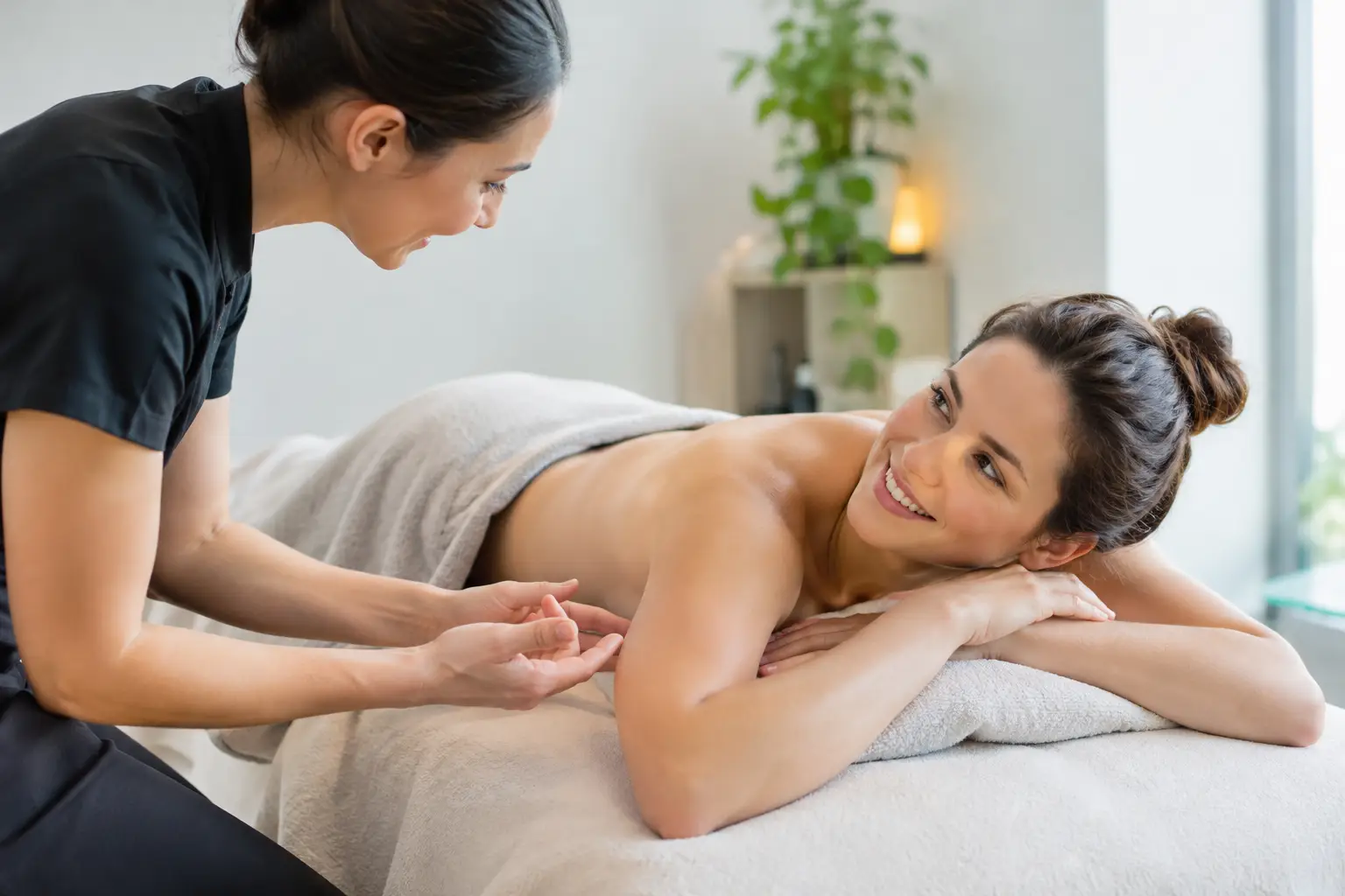 Kommunikation während der Massage richtig nutzen