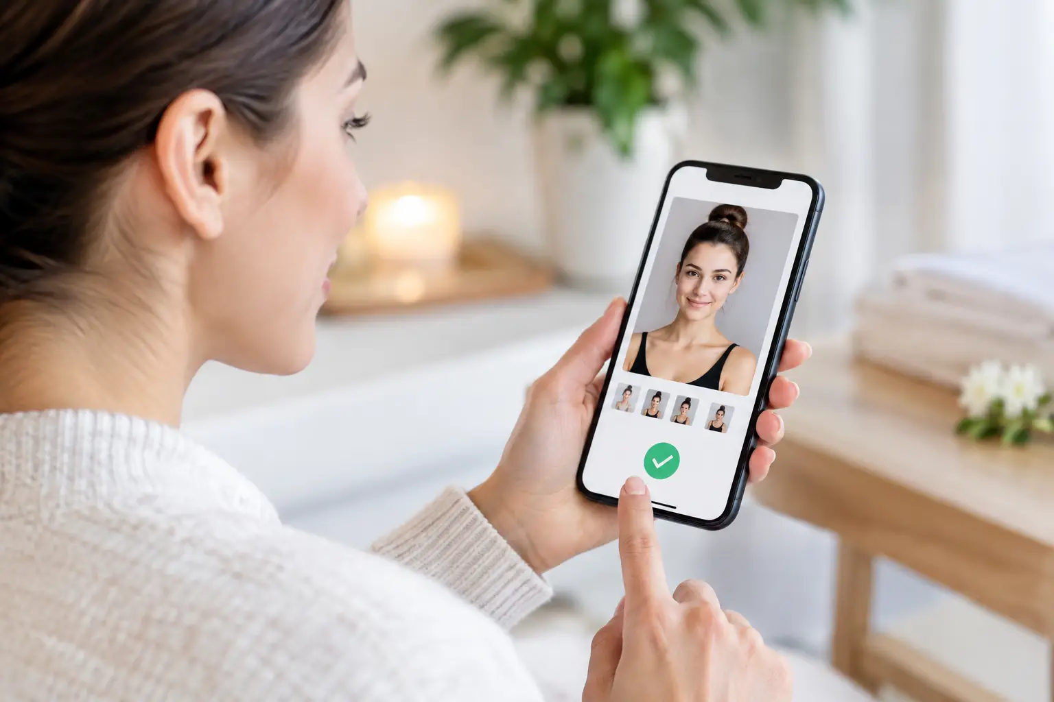 Reale Profilfotos bei Masseusen richtig prüfen